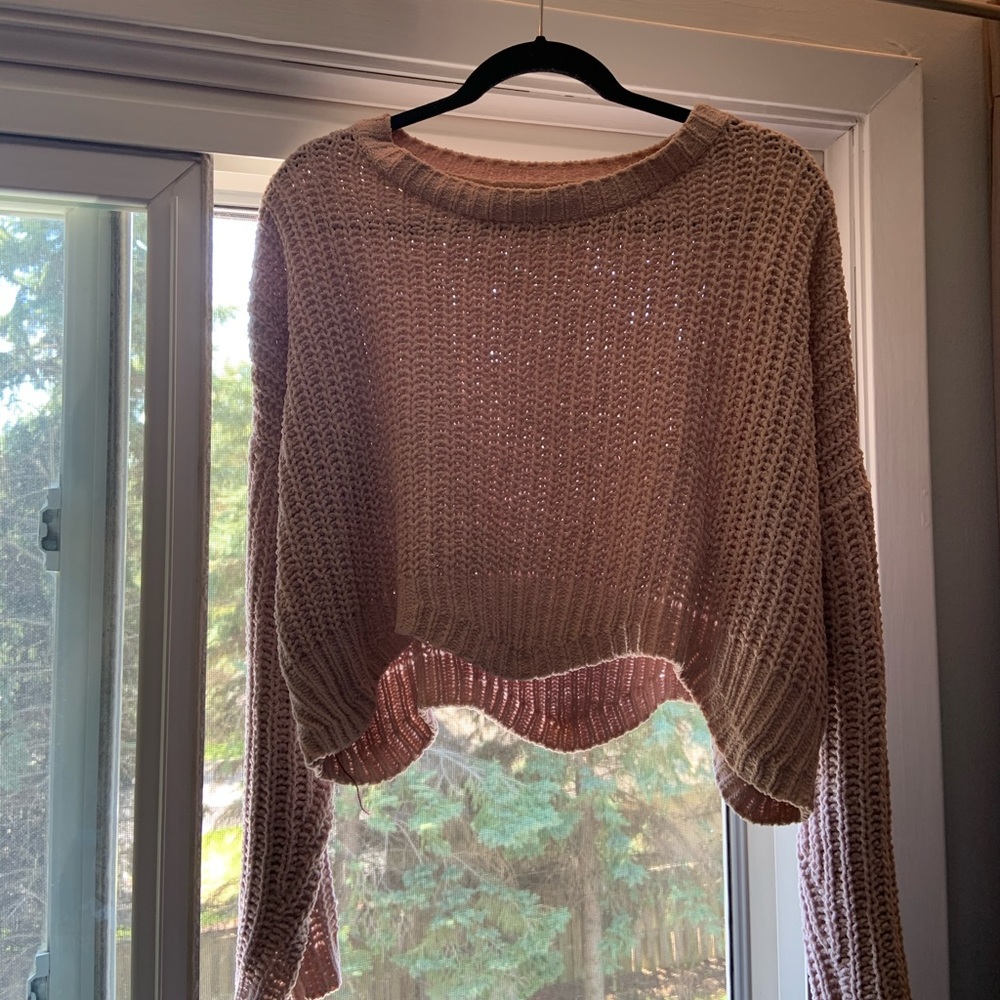 Dry Goods Pink Sweater- Size Medium